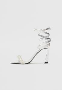 Босоножки на каблуке MURCIA Even&Odd, серебряный