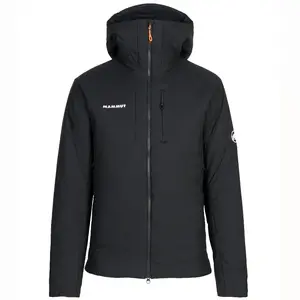 MAMMUT Куртка пуховик с капюшоном, Black