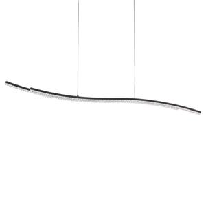 Подвесной светильник ONLI Onda, алюминий - 1-пламенный