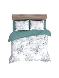 Постельное белье Lisbon зеленого цвета Traumschlaf, 160x210 см (65x100 см)