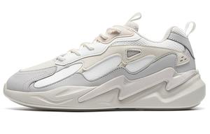 Кроссовки мужские толстые низкие белые/серые Xtep