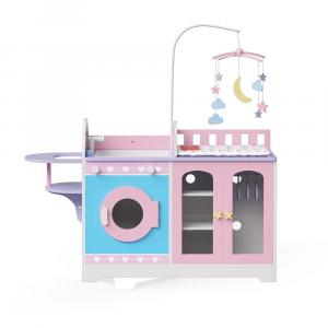 Деревянная пеленальная станция для кукол "Маленький мир Оливии" Olivia's Little World, мультиколор