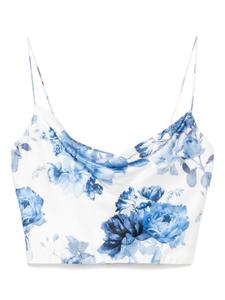 Элис + Оливия Валентина топ Alice + Olivia, белый