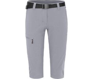 BERGSON Универсальные походные брюки 3/4, простые в уходе, серые