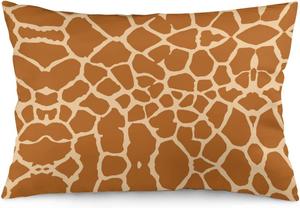 MaSiledy Чехол на подушку с жирафами и цветами, супермягкая наволочка с потайной молнией для дивана Pattern-4