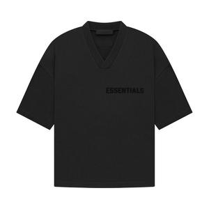 Топ Fear of God Essentials V Neck, Black
