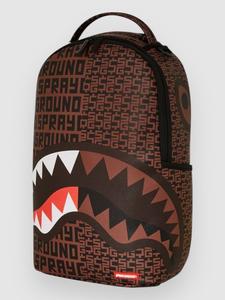 Рюкзак Sprayground Money Split DLX Rucksack, brown/black/white/red
