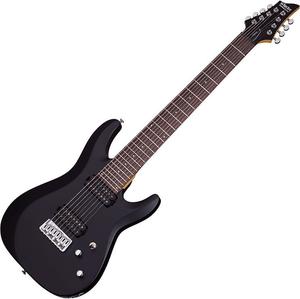 Электрогитара Schecter C-8 Deluxe Electric Guitar Satin Black