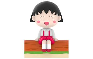 Chibi Maruko Row Collection Mystery Boxes Single Mystery Box/Full Box 8 Pcs 52TOYS