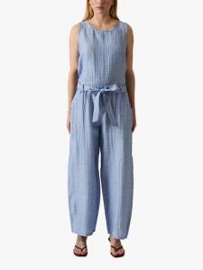 Брюки с поясом и плиссировкой James Lakeland, Pale Blue