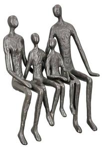 Декоративная скульптура MF Kantensitzer Familie, черный