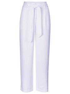 Обычные брюки со складками спереди MADELEINE, белый