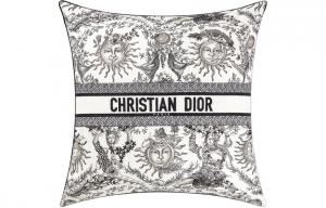 Подушка для сиденья DIOR, черный белый