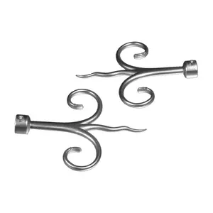 Наконечник для карнизной штанги Diana для карнизов Ø 16 мм Liedeco, Chromfarben/matt