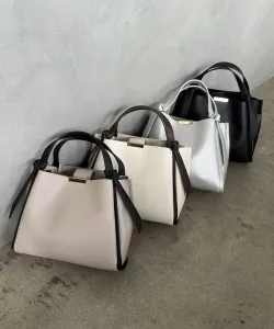 Мини-сумка с узлом Suite, цвет Light Gray [003]