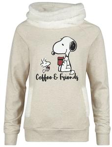 Толстовка Peanuts Coffee & Friends, бежевый
