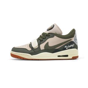 Jordan Legacy 312 Star, устойчивые к износу низкие баскетбольные кроссовки Unisex Green