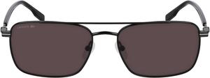 Lacoste мужские L264s прямоугольные солнцезащитные очки, Black
