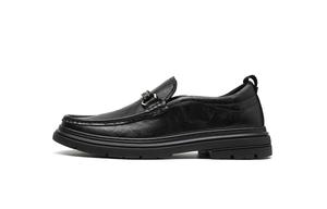 HLA Лоферы мужские черные