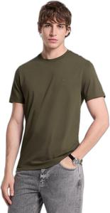 Футболка Michael Kors Mens Sleek Mk Crewneck, Ivy