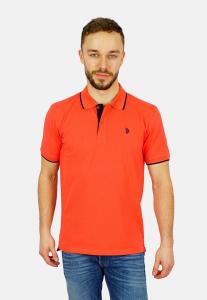 Поло SHORTSLEEVE FASHION U.S. Polo Assn., светло-красный