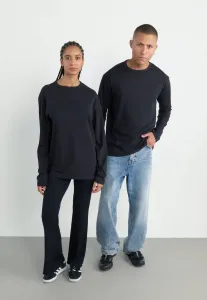 Комплект из 3 футболок унисекс свободного кроя с длинными рукавами. Yourturn, Black