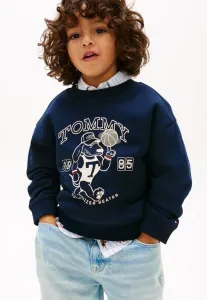 Толстовка с графическим логотипом из махровой ткани Tommy Hilfiger, Dark Night Navy