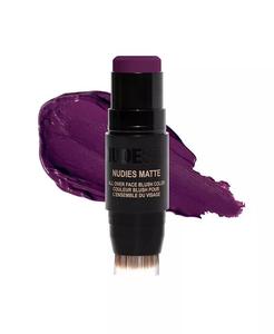 Матовые румяна Nudies Nudestix, цвет Moodie Blu (deep eggplant)