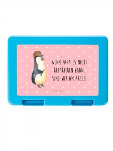 Mr. & Mrs. Panda Ланч-бокс «Если папа не сможет это починить   » пастельно-красного цвета