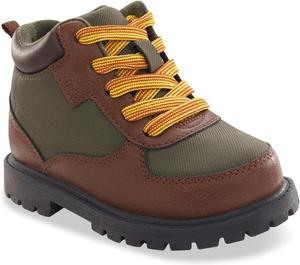Ботинки Boston для детей от Carter's, коричневый/оливковый