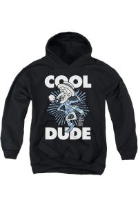 Молодежная толстовка с капюшоном Cool Dude "Год без Санты" Gildan, черный