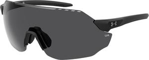 Очки Under Armour unisex-adult Under Armour Adult Ua Halftime Shield Sunglasses Shield Sunglasses, Matte Black/Black