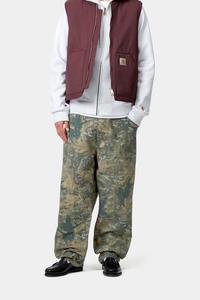 Брюки Single Knee из 100% органического хлопка Dearborn Canvas Carhartt, зеленый
