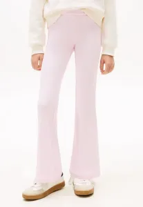 Леггинсы essential в рубчик, очень узкие, расклешенные. Tommy Hilfiger, Pearly Pink