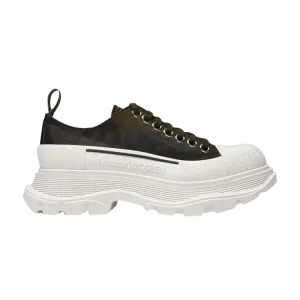 Кроссовки Alexander McQueen Alexander McQueen Wmns Tread Slick Lace Up 'McQueen Graffiti Logo - Black White', черный