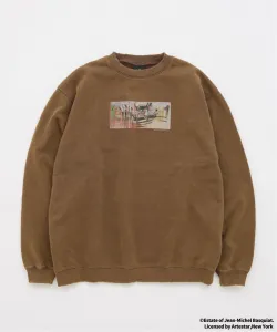 Толстовка с принтом Жан-Мишеля Баския Journal Standard, цвет Brown