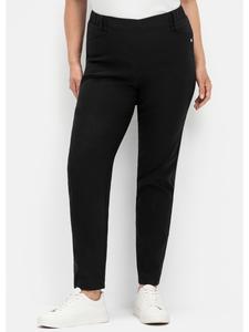 Тканевые брюки sheego, черный