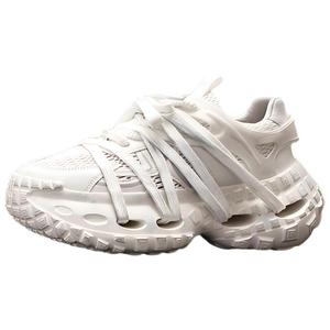 Водонепроницаемые и дышащие легкие низкие массивные кроссовки для увеличения роста для мужчин ZUOSAISI, White