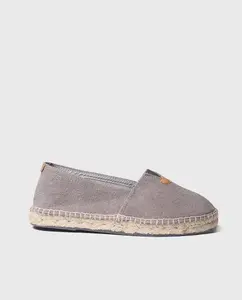 Эспадрильи унисекс на плоской подошве из однотонной ткани Toni Pons, серый