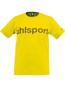 Спортивная футболка Essential Promo T-Shirt желтого цвета uhlsport