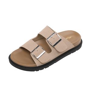 JIUXINGDAO Резиновые шлепанцы женские - хаки, цвет Khaki