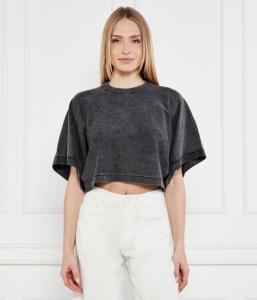 Блуза Cropped fit Michael Kors, серый