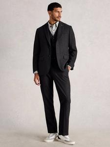 Однобортный шерстяной блейзер White Stuff