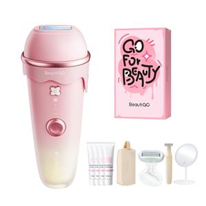 Beautigo Устройства для удаления волос Ice Cream с красным светом в горошек, медицинский класс, эксклюзивно для женщин, для всего тела BE965B