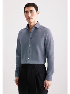 Рубашка делового кроя темно-синего цвета Seidensticker