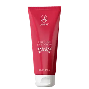 Легкий крем для лица против морщин с экстрактом жемчуга, 80 мл Lambre Pearl line