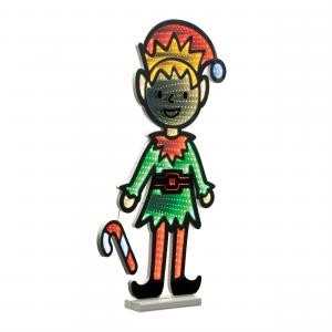 Статуэтка Melrose International Holiday Elf Ekkolight, 74 см