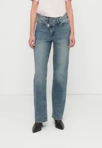 Вмтесса широкий крест широкая нога Vero Moda, Medium Blue Denim