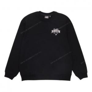 Куртка New Balance Logo Sweatshirt 'Black', черный