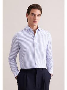 Seidensticker Деловая рубашка фасона, средне-синего цвета